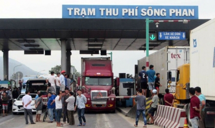 Bình Thuận: Mức thu phí tại trạm thu phí Sông Phan